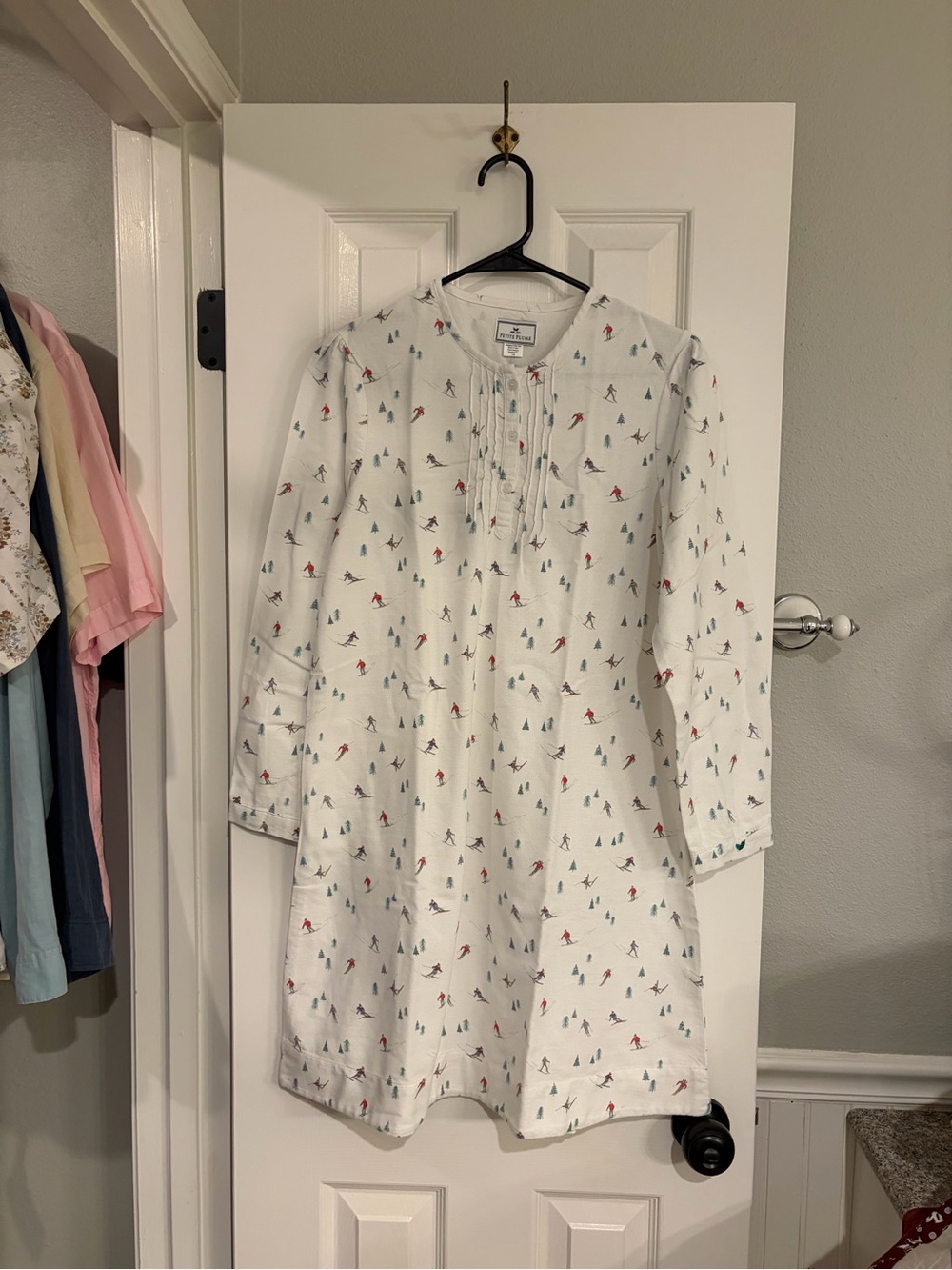 Petite Plume Beatrice Après Ski Flannel Nightgown Girls Size 14